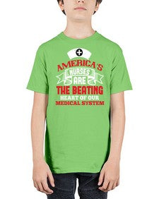 americas nurses are Style 42# - nurse - Youth Tee Unisex