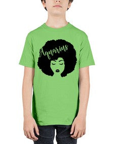 aquarius62# - black girls or women - Youth Tee Unisex