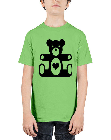 bear with heart 47# - bears - animals - Youth Tee Unisex