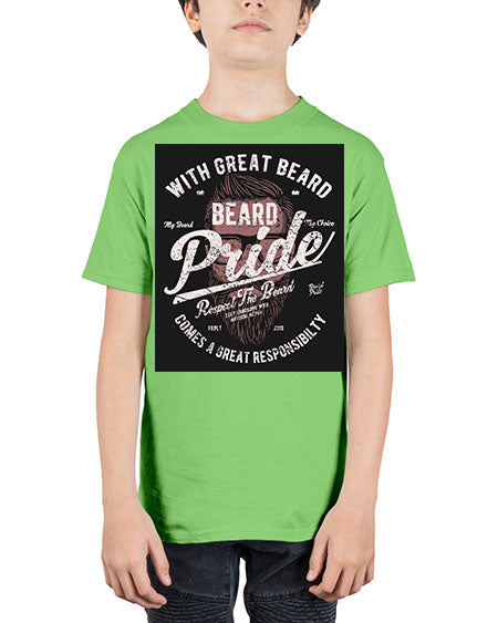 beard pride 51# - bears - animals - Youth Tee Unisex