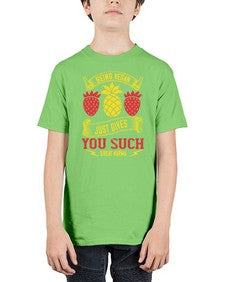 being vegan just gives you such great karma 53# - vegan - Youth Tee Unisex