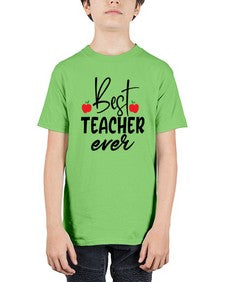 best teacher ever Style 80# - teacher - Youth Tee Unisex