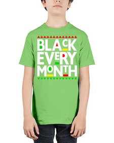 black every month 248# - black words and phrases - Youth Tee Unisex