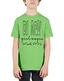 black girl magic - black words and phrases - Youth Tee Unisex