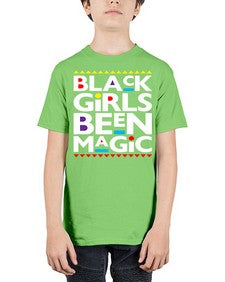 black girls been magic 243# - black words and phrases - Youth Tee Unisex