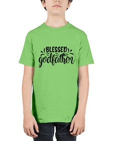 blessed godfather 101# - god parent - Youth Tee Unisex