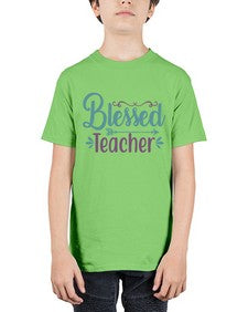 blessed teacher 631# - teacher - Youth Tee Unisex
