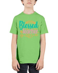 blessed teacherr 633# - teacher - Youth Tee Unisex