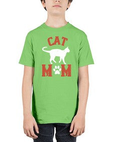 cat mom Style 35# - cats - Youth Tee Unisex