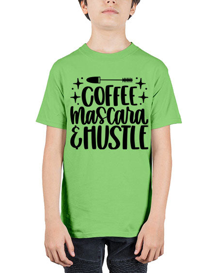 coffe mascara hustle 6# - beauty - fashion - Youth Tee Unisex