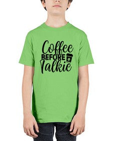 coffee before talkie 764# - tea - Youth Tee Unisex