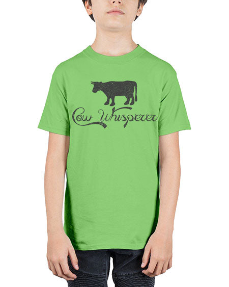 cow whisper - cow - Youth Tee Unisex