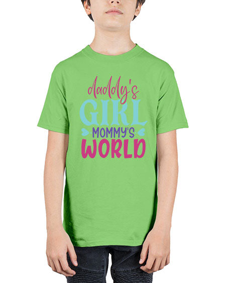 daddys girl mammys world Style 67# - baby - Youth Tee Unisex