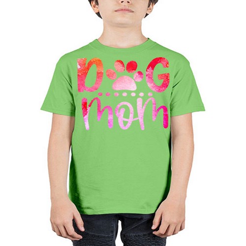 dog mom 86# - dogs - Youth Tee Unisex