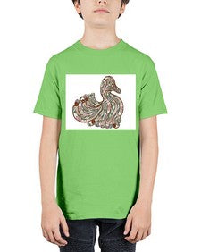 ethnic duck 420# - mandala - Youth Tee Unisex