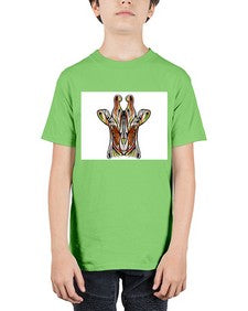 ethnic giraffe 425# - mandala - Youth Tee Unisex