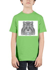 ethnic hippo 426# - mandala - Youth Tee Unisex