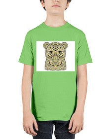 ethnic leopard 429# - mandala - Youth Tee Unisex