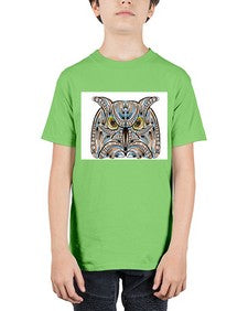 ethnic owl 433# - mandala - Youth Tee Unisex