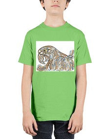 ethnic parrot 435# - mandala - Youth Tee Unisex