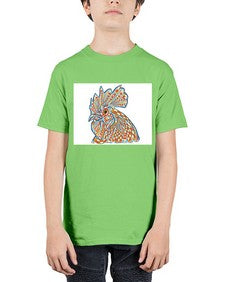 ethnic rooster 438# - mandala - Youth Tee Unisex