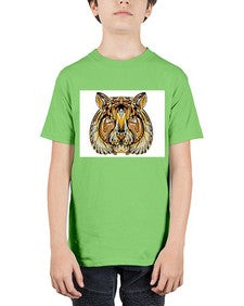 ethnic tiger 439# - mandala - Youth Tee Unisex