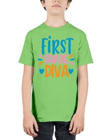 first grade divaaa 130# - first grade - Youth Tee Unisex