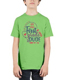 first grade dude 134# - first grade - Youth Tee Unisex