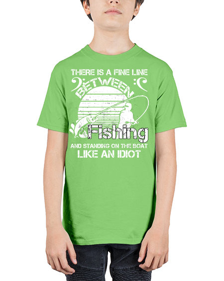 fishing 31# - shark-fish - Youth Tee Unisex