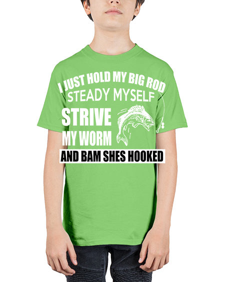 fishing 32# - shark-fish - Youth Tee Unisex