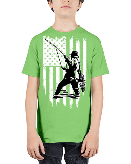 fishing 37# - shark-fish - Youth Tee Unisex