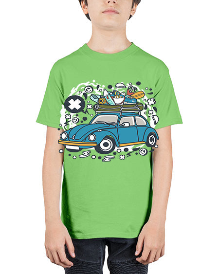 fishing tour 42# - shark-fish - Youth Tee Unisex