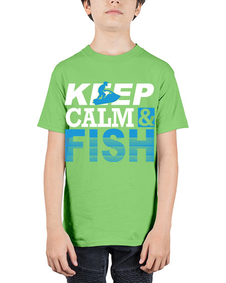 fishing transperment png 72# - shark-fish - Youth Tee Unisex