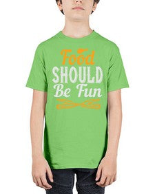 food should be fun 174# - cooking - Youth Tee Unisex