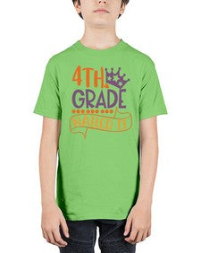 fourth grade nailed it 194# - fourth grade - Youth Tee Unisex