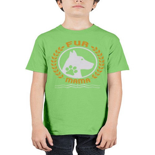 fur mama Style 204# - dogs - Youth Tee Unisex