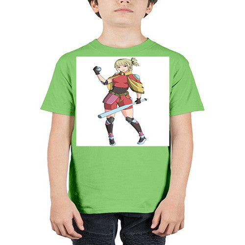 girl bring stick3# - anime - Youth Tee Unisex