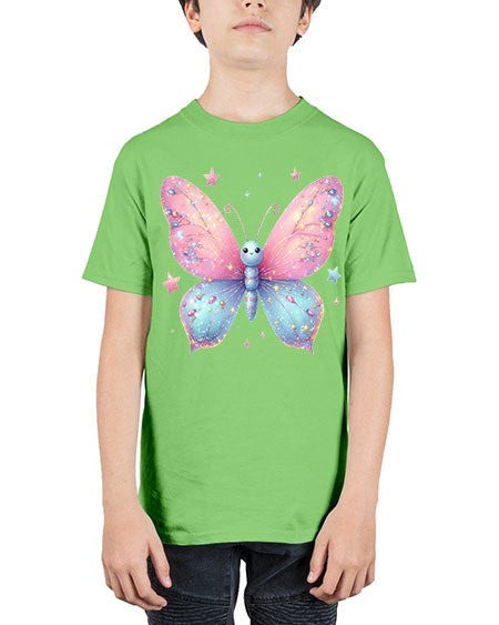 glitter butterfly 18# - butterfly - Youth Tee Unisex