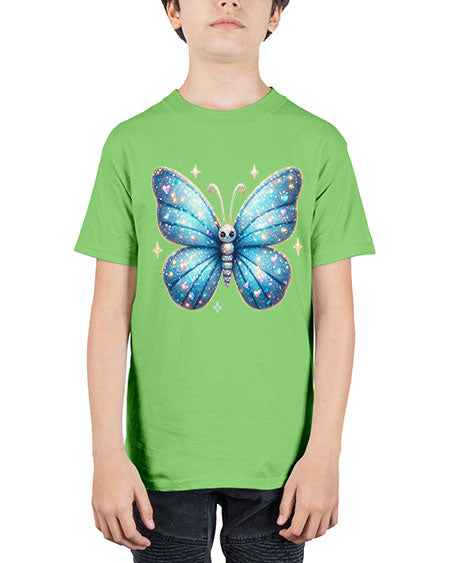 glitter butterfly 9# - butterfly - Youth Tee Unisex
