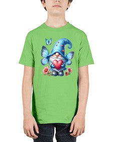 gnome with butterfly 01# - gnome - Youth Tee Unisex