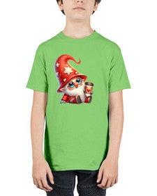 gnome with butterfly 04# - gnome - Youth Tee Unisex
