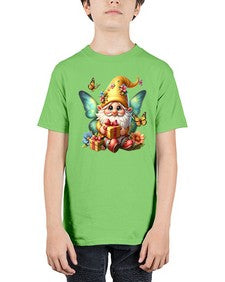 gnome with butterfly 07# - gnome - Youth Tee Unisex