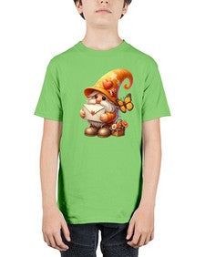 gnome with butterfly 09# - gnome - Youth Tee Unisex