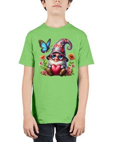 gnome with butterfly 17# - gnome - Youth Tee Unisex