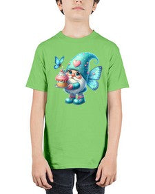 gnome with butterfly 20# - gnome - Youth Tee Unisex