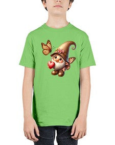 gnome with butterfly 22# - gnome - Youth Tee Unisex