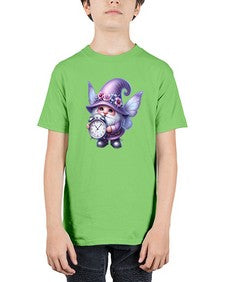 gnome with butterfly 23# - gnome - Youth Tee Unisex