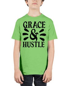 grace hustle Style 111# - motivation - Youth Tee Unisex