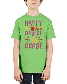 happy one hundredth day of first grade 247# - first grade - Youth Tee Unisex