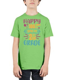 happy one hundredth day of second grade 249# - second grade - Youth Tee Unisex